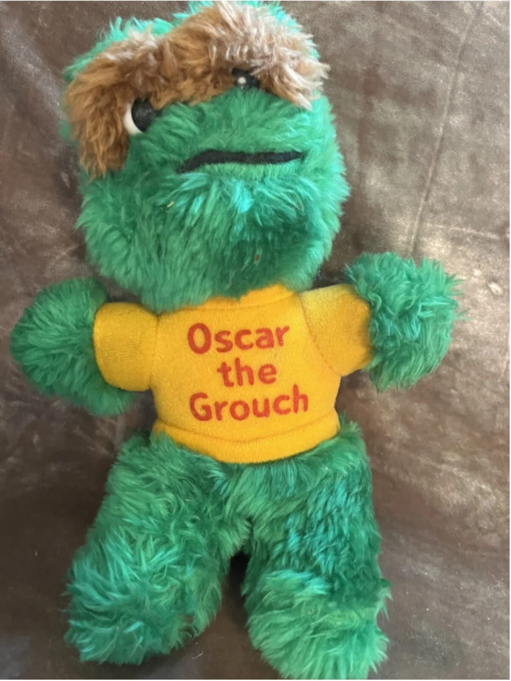 Vintage Applause Oscar the Grouch Plush Sesame Street 7
